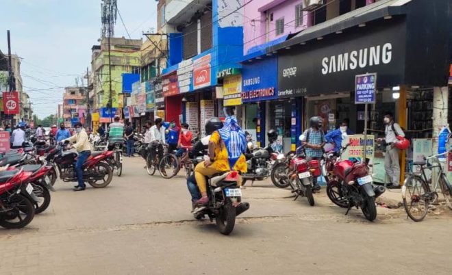 Bapuji Nagar Market Shut For COVID Norms Violation