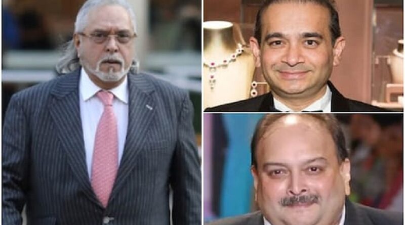 Mallya, Nirav Modi, Mehul Choksi seized assets