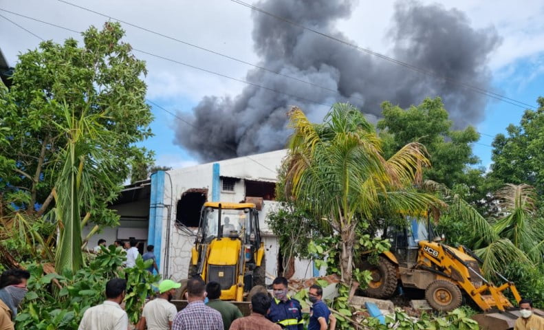 Pune chemical factory fire