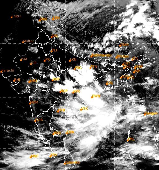 monsoon heavy rainfall Odisha