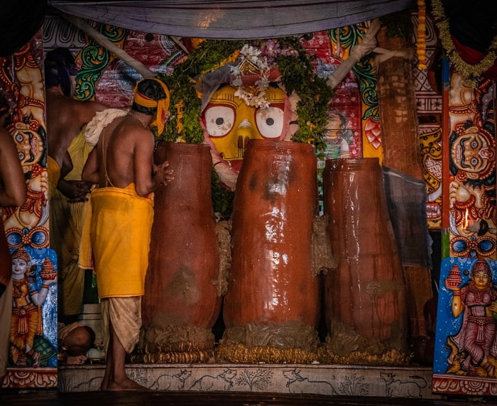 Adahra panna ritual in Puri