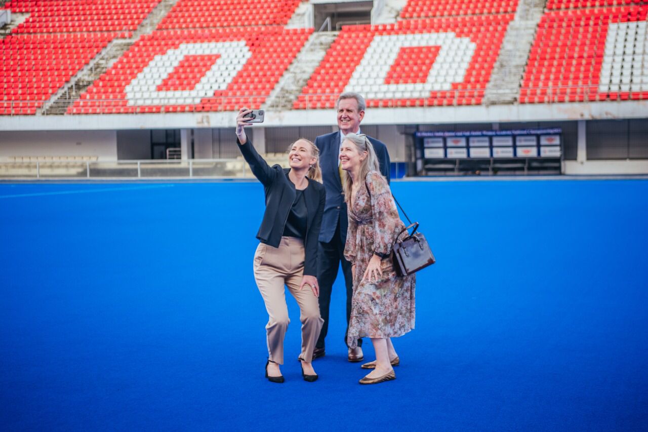 Australian high commissioner Kalinga stadium