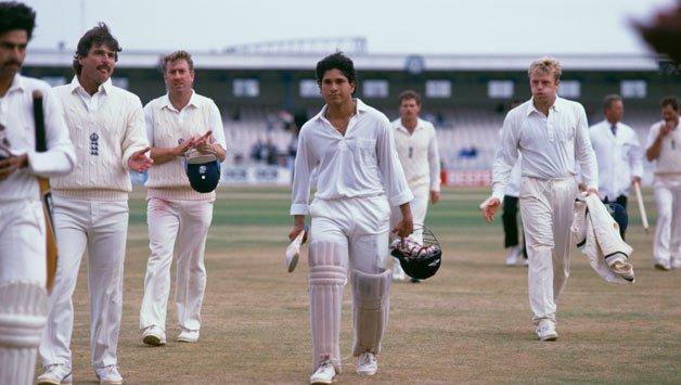 Tendulkar 1990 manchester test