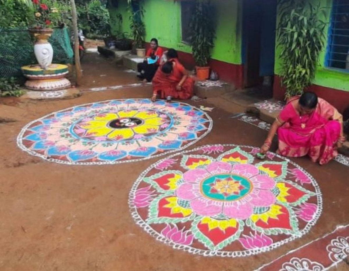 Odisha Lalit Kala Akademi Revives 'Jhoti' Art, Organises ...