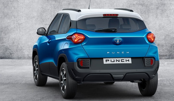 tata punch rear