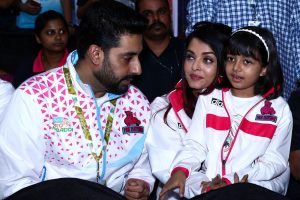 Abhishek, Aradhya, Aishwarya