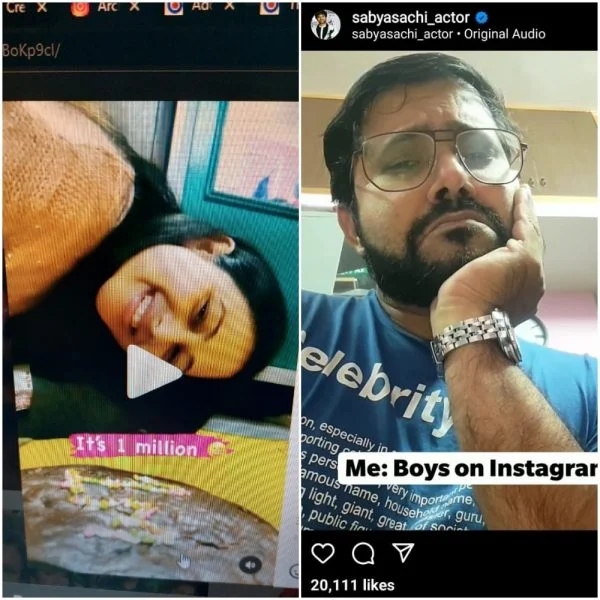 Archita Sahoo X Video - Ollywood Actor Archita Celebrates 1 Million Family On Insta; Hubby  Sabyasachi Reacts - odishabytes