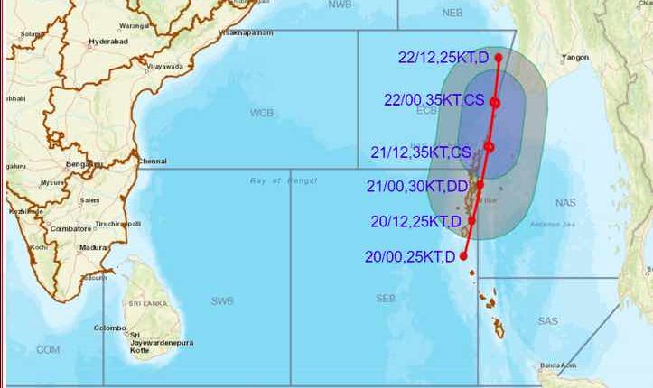 Cyclone Asani: Depression In Bay To Turn Into Deep Depression In 24 ...