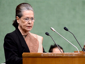 Sonia Gandhi Congress President