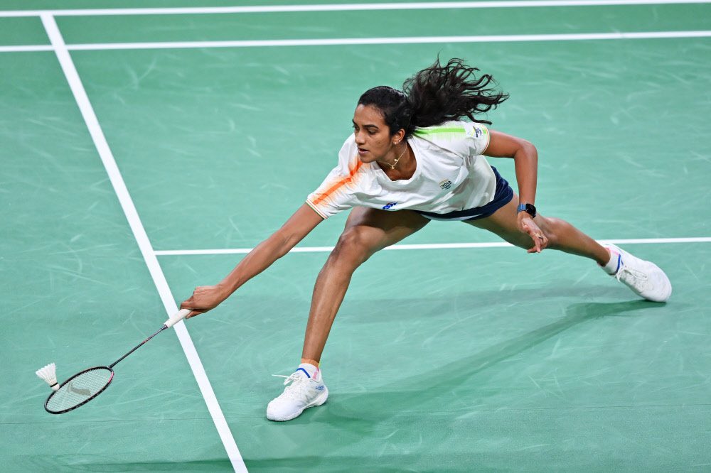 PV Sindhu in CWG final