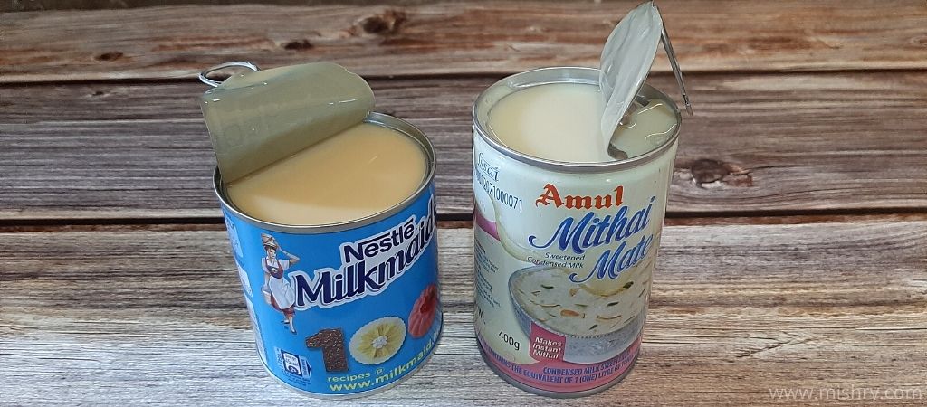 condensed milk