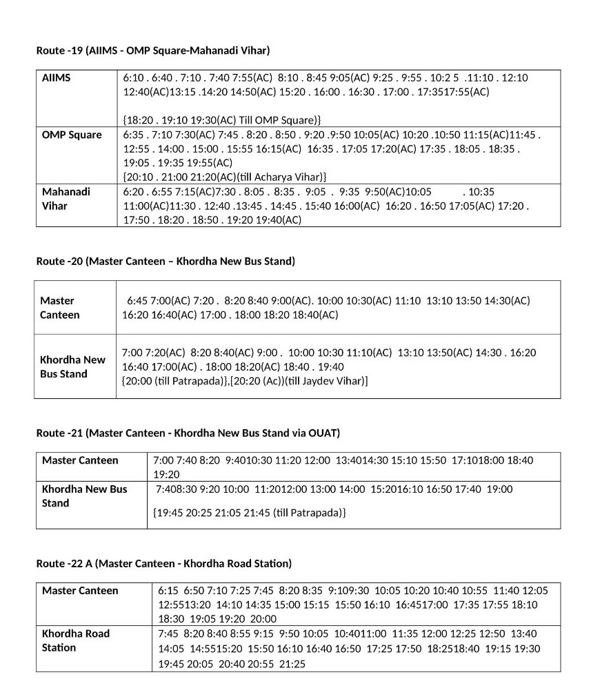 Special Hockey Shuttle Services: Mo Bus Schedule On Regular Routes ...