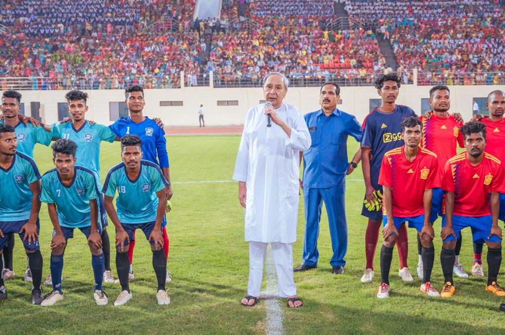 Naveen inaugurates Birsa Munda Athletics stadium