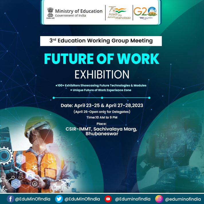 Future of work exhibition in BBSR