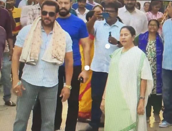 कोलकाता पहुंचे सलमान खान, सुरक्षा चाक-चौबंद - Salman Khan reached Kolkata, security tight