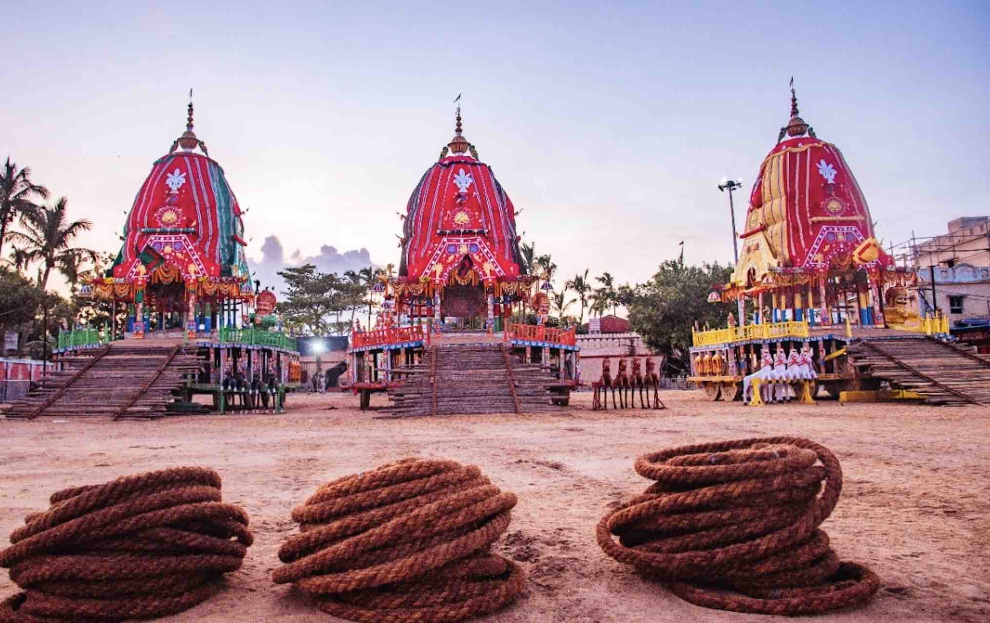 Jagannath Rath Yatra 'Dakhina Moda' Ritual For Bahuda Yatra Of Lords