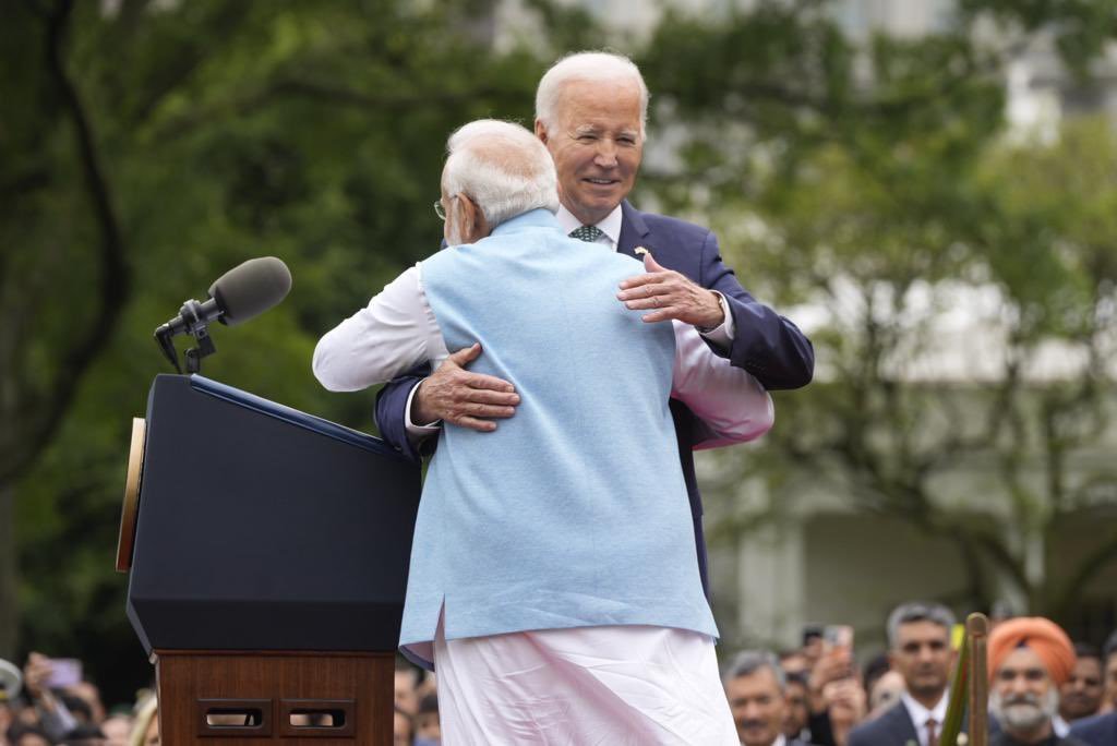 Modi, Biden white house