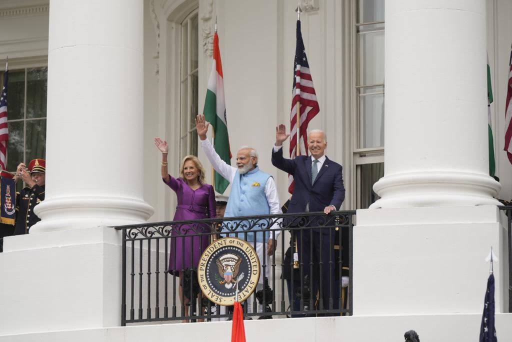 Modi, Biden white house