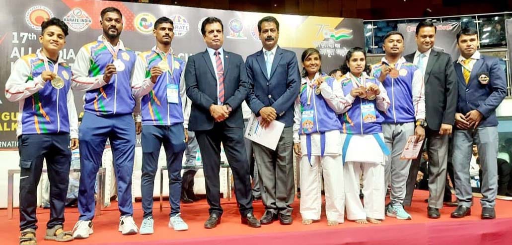 Odisha karate medalists