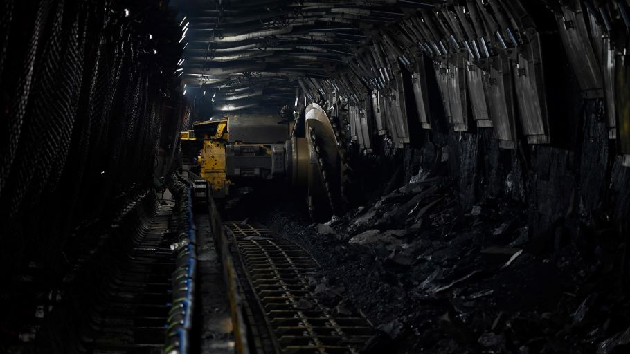 China coal mine fire