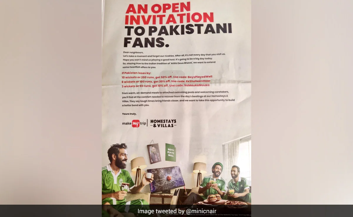 Open invitation ad