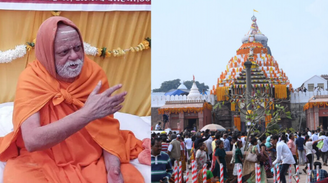 Puri Shankaracharya Skips Jagannath Temple Heritage Corridor Project Inauguration Odishabytes