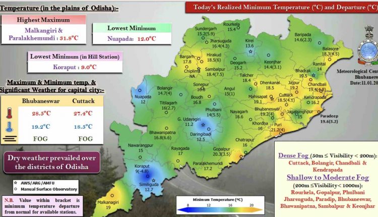 Bhubaneswar & Cuttack Among 9 Places To Record 4-8°C Above Normal Temp ...