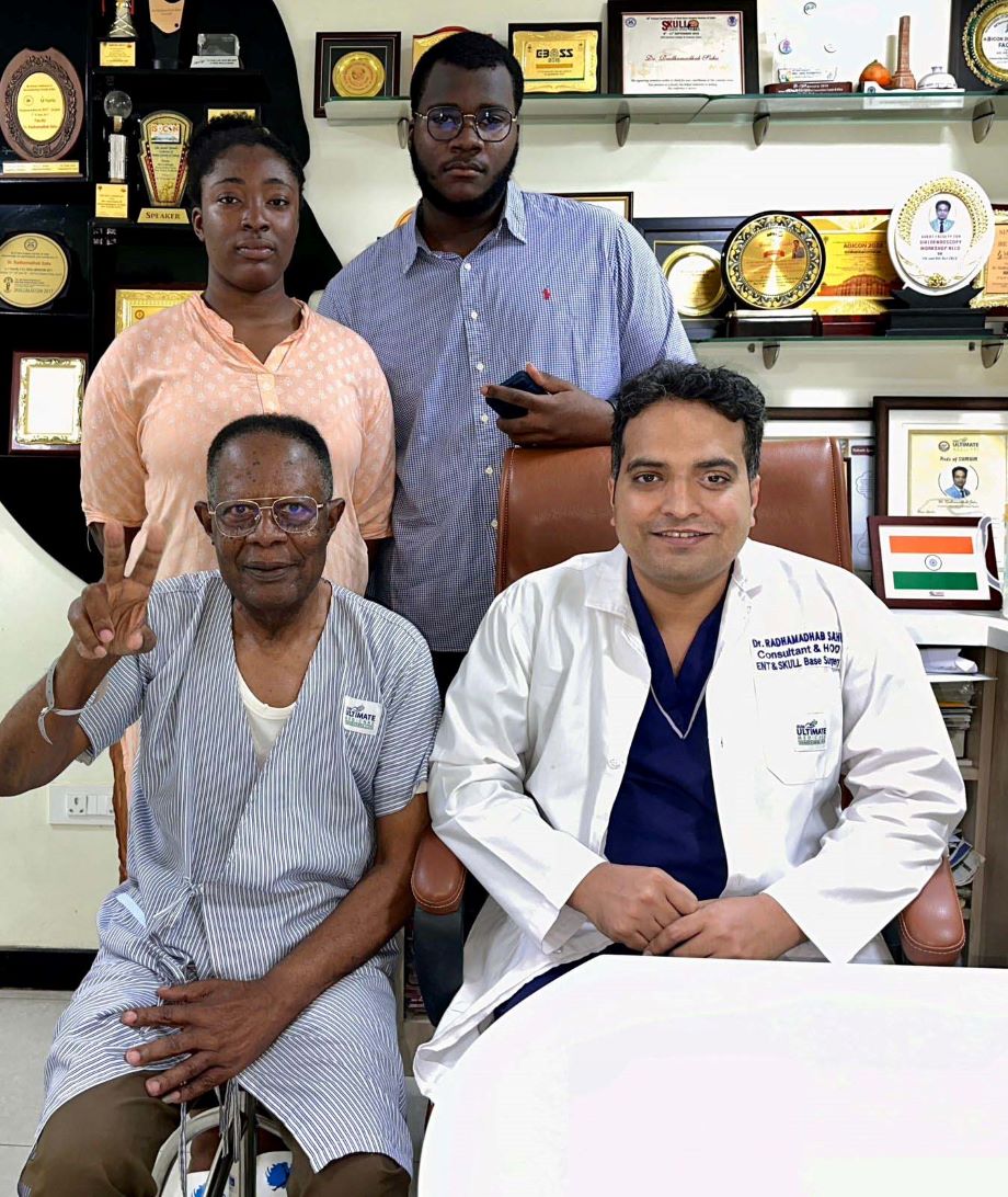 African patient endoscopy surgery at SUMUM