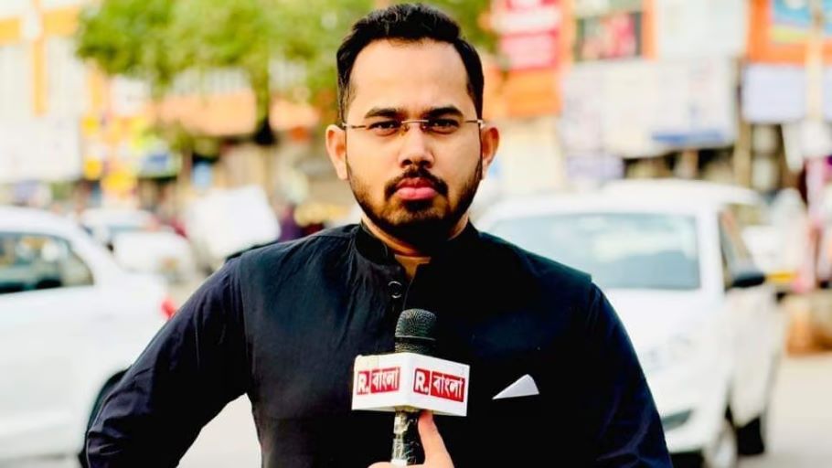 Republic journalist arrested Sandeshkhali