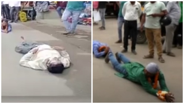 People Kneel, Sleep On Road Demanding Medical College In Odisha’s Jagatsinghpur