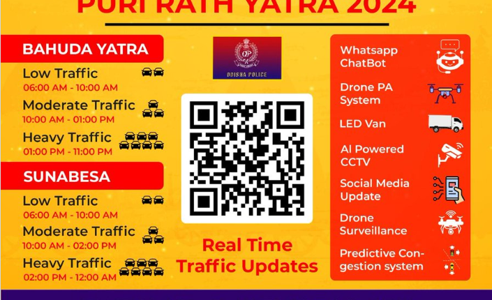 Puri Rath Yatra: Special Measures By Traffic Police For Bahuda & Suna ...