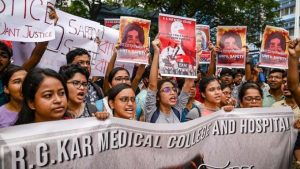 Kolkata doc rape murder protests