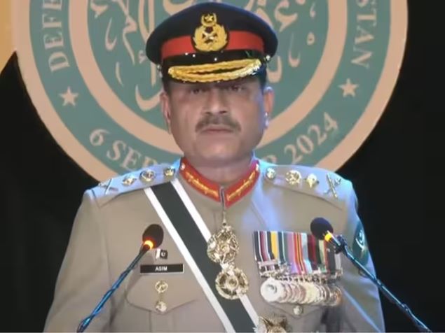 Pakistan army chief Asim Munir