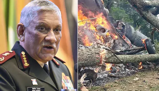 CDS bipin rawat chopper crash