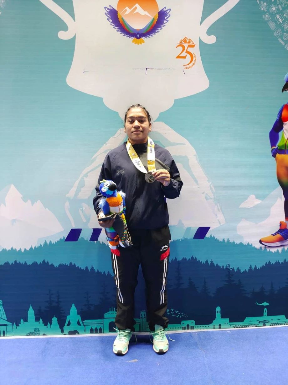 Rima Bhoi weightlifting gold